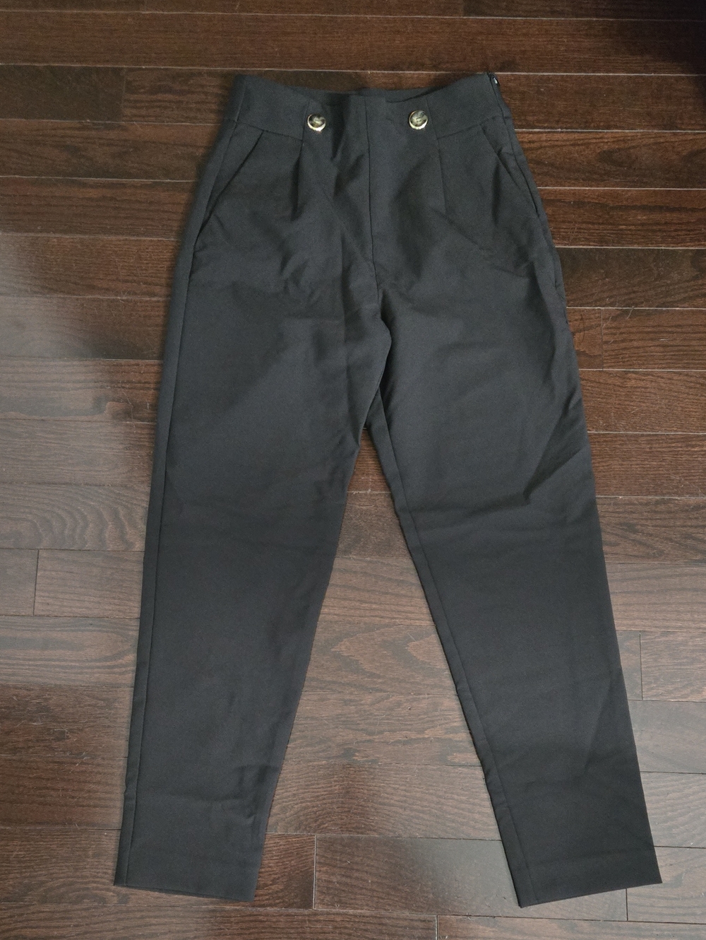 Dynamite Black Pleated Dress Pants